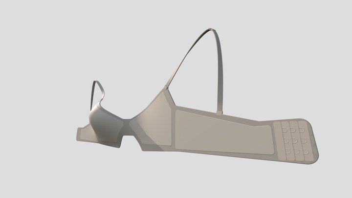 Bra-001 3D Model