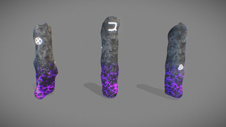 Rock Obelisks - Obelisks 3D Model