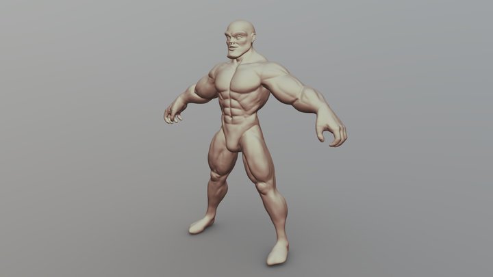 Heavy basemesh 3D Model