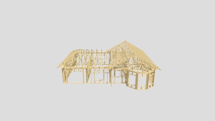 Котедж 3D Model