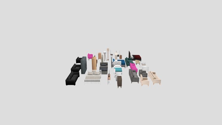 Noi That Dep Hien Dai Ahome 3D Model