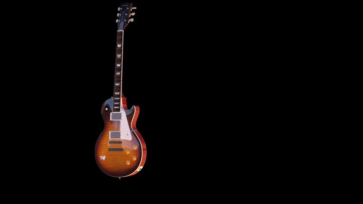LesPaul Guitar 3D Model