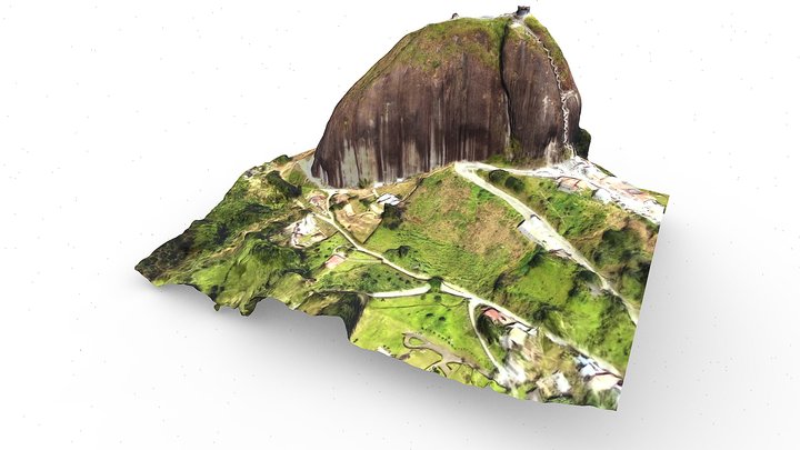 La Piedra del Peñol-The Stone of El Peñol-2019 3D Model