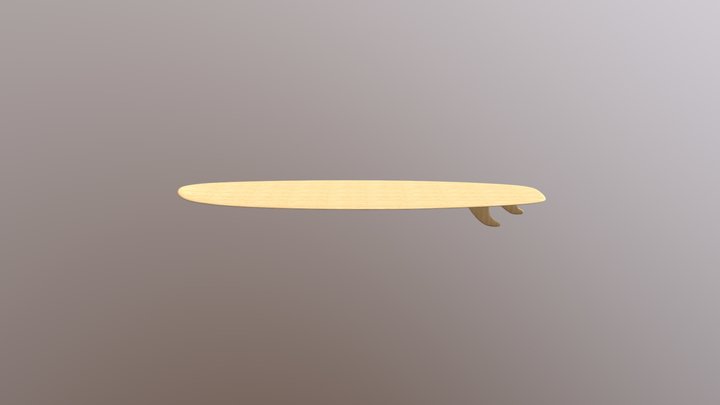 Surfboard 3D Model