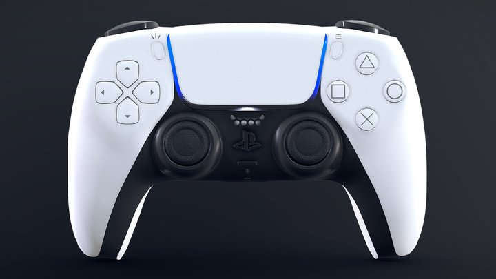 Sony Dualsense Controller - PlayStation 5 3D Model