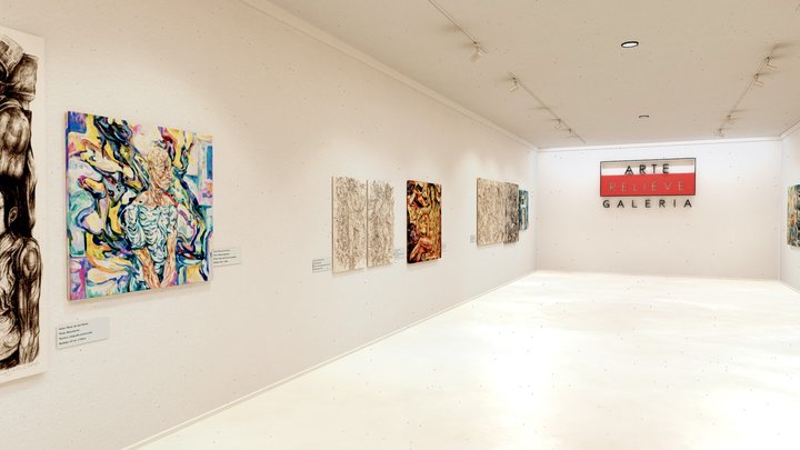 Exposición ¨Óscar de las Flores¨ 3D Model