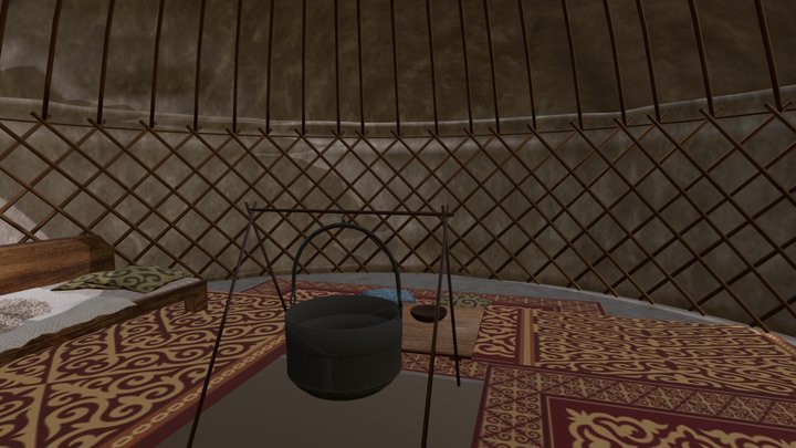Yurt 3D Model