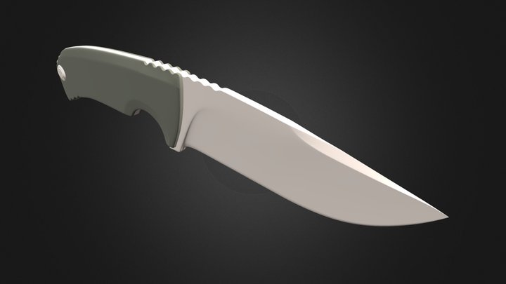 SOG Knives - Tellus FX Work in Progress 3D Model