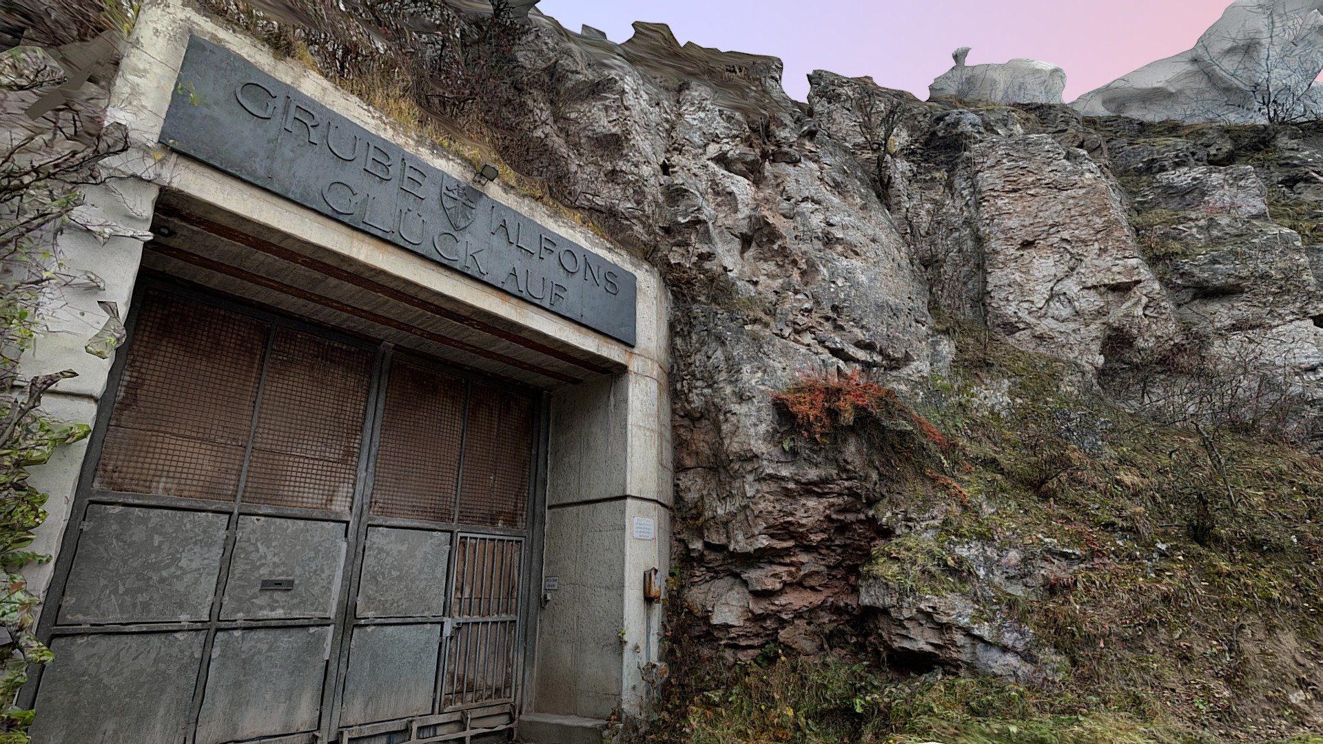 old mine entry