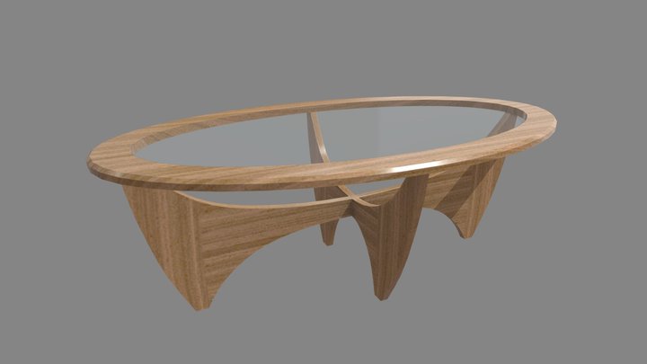Astro Table 3D Model