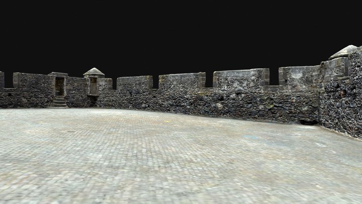 Forte do Tagarete (d'Areia | do Baixio) 3D Model