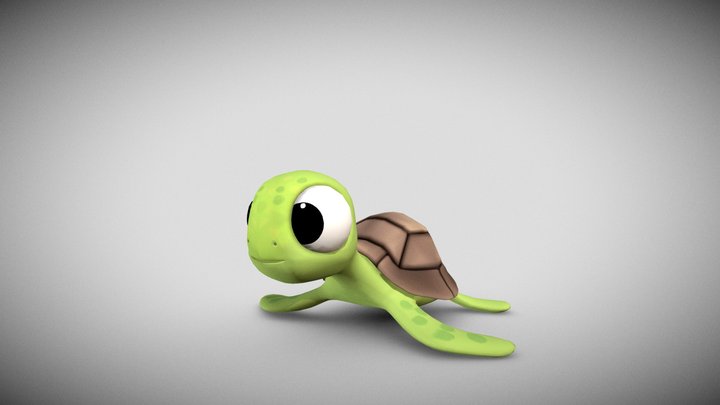 Turtle 3D Model
