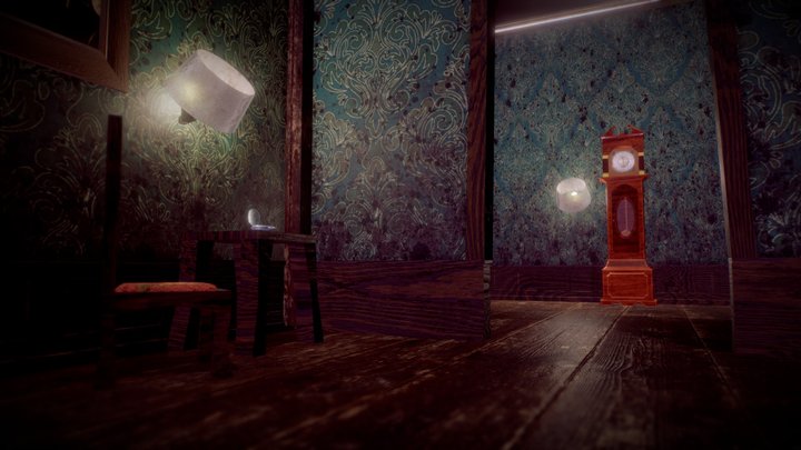 Victorian Diorama 3D Model