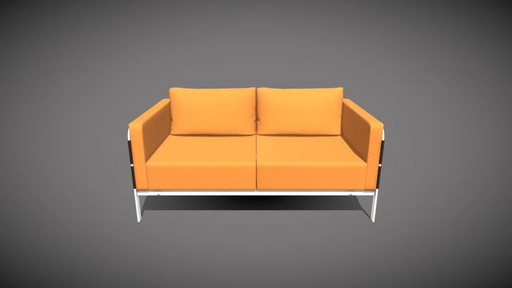 Office Sofa 3D Model