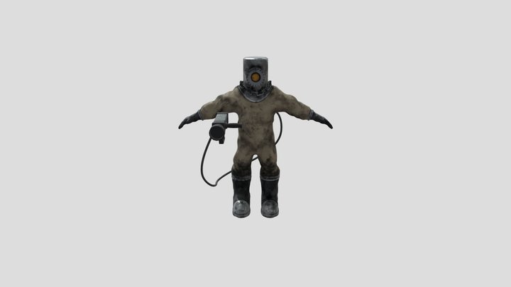 Oliver Decker 3D Model
