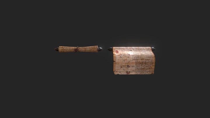 Scroll 3D Model