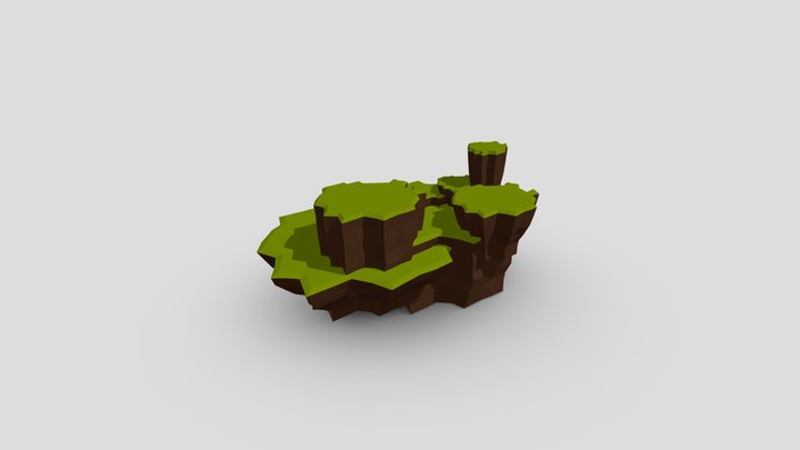 Cliff 3D Model