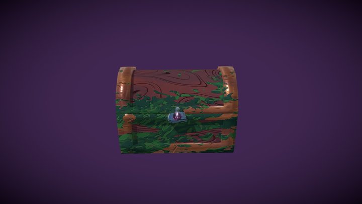 Treasure Chest (Low Poly) 3D Model