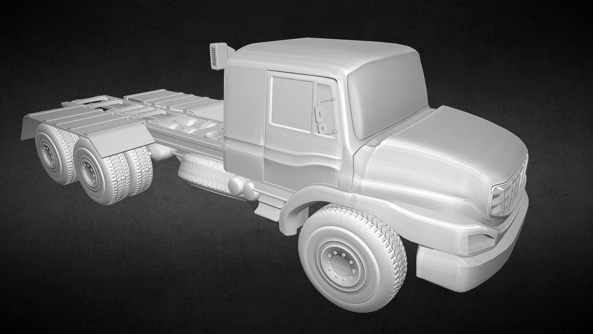 Truck Low-poly 3D model - Download Free 3D model by Krishnan (@Krishnan ...