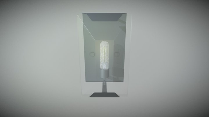 RH Harlow Crystal Sconce by Kwik 3D Model