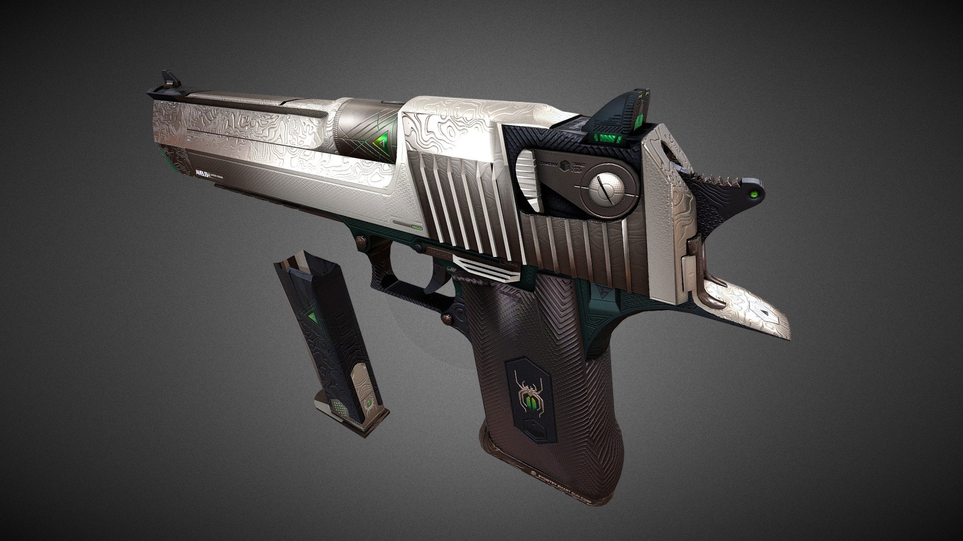 Desert Eagle - Ambush [CSGO Steam Workshop] - 3D model by tanapta ...