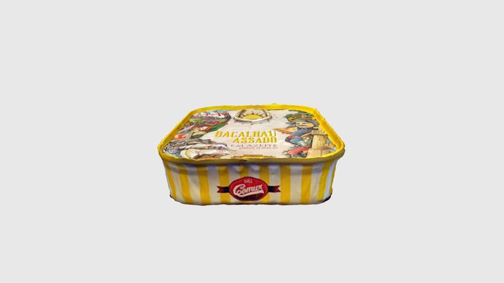 Bacalhau Assado 3D Model