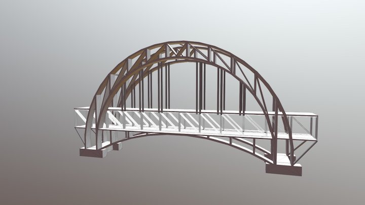 San- Augustine- Bridge 3D Model
