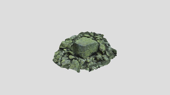 Postazione e tampa - Alpe Sellery, Val Sangone 3D Model