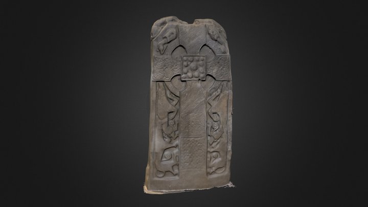 St Madoes Stone 3D Model