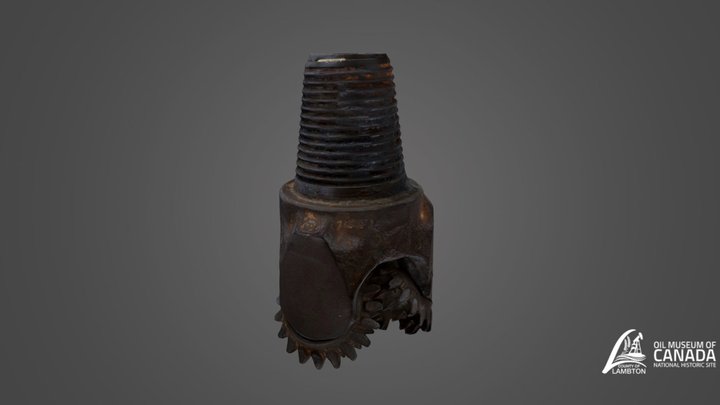 Tricone Drill Bit 3D Model