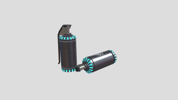 Grenade 3D Model