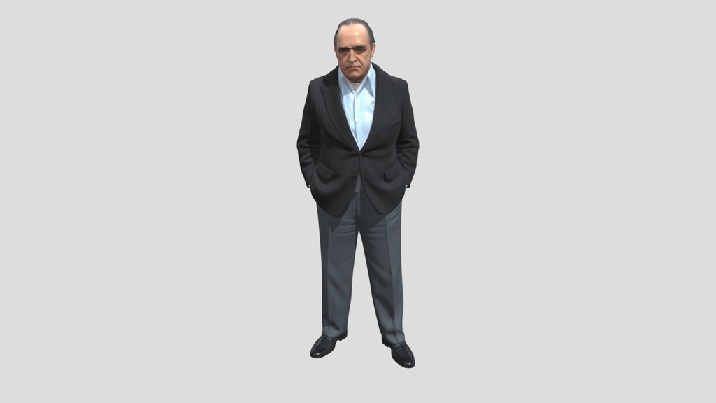 Niemeyer Sculpture por 3D print