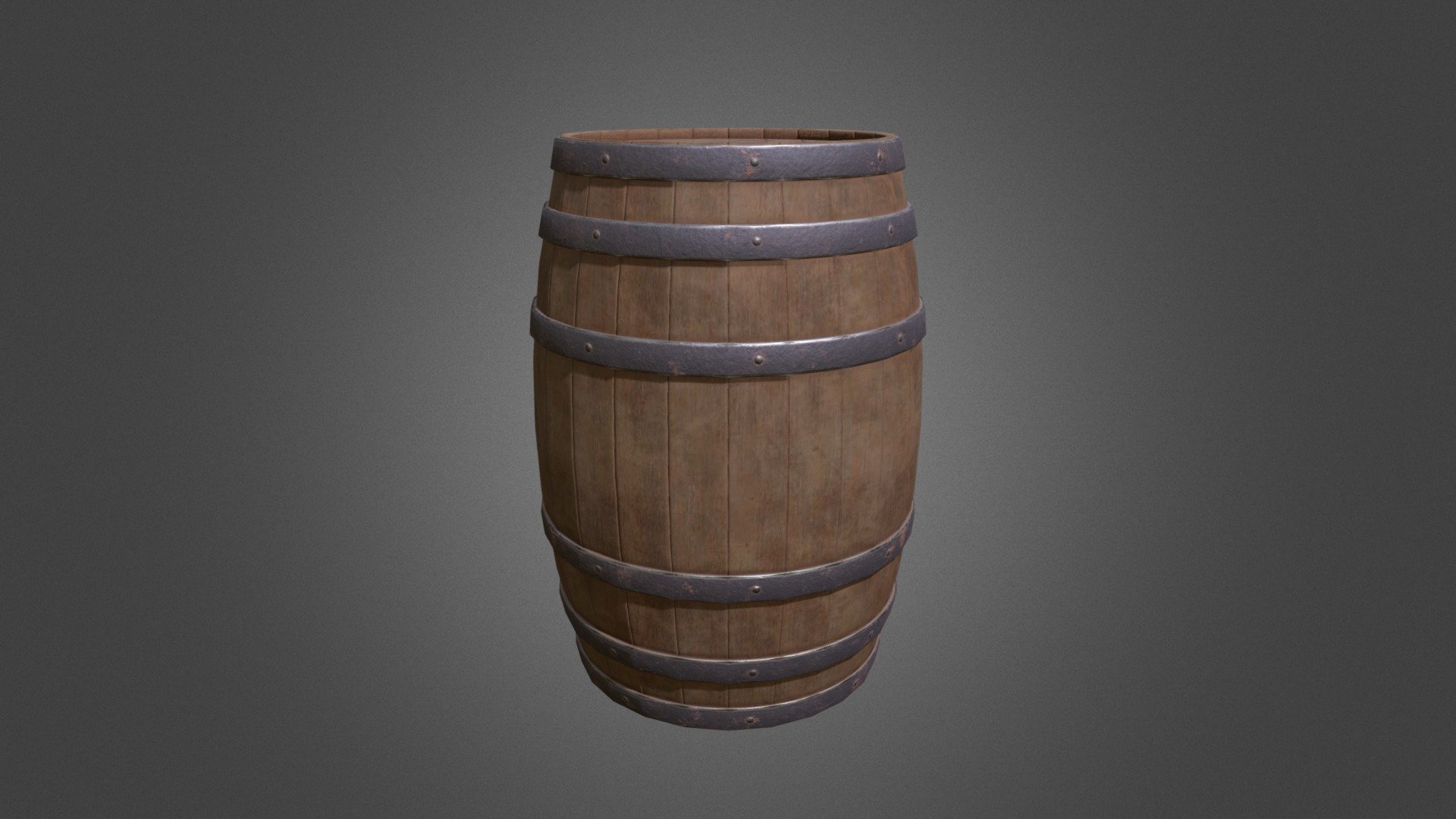 Wooden barrel