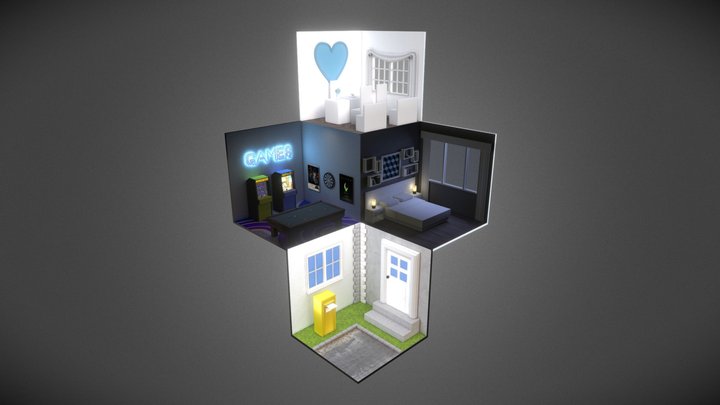 Wedding Invitation 3D Model