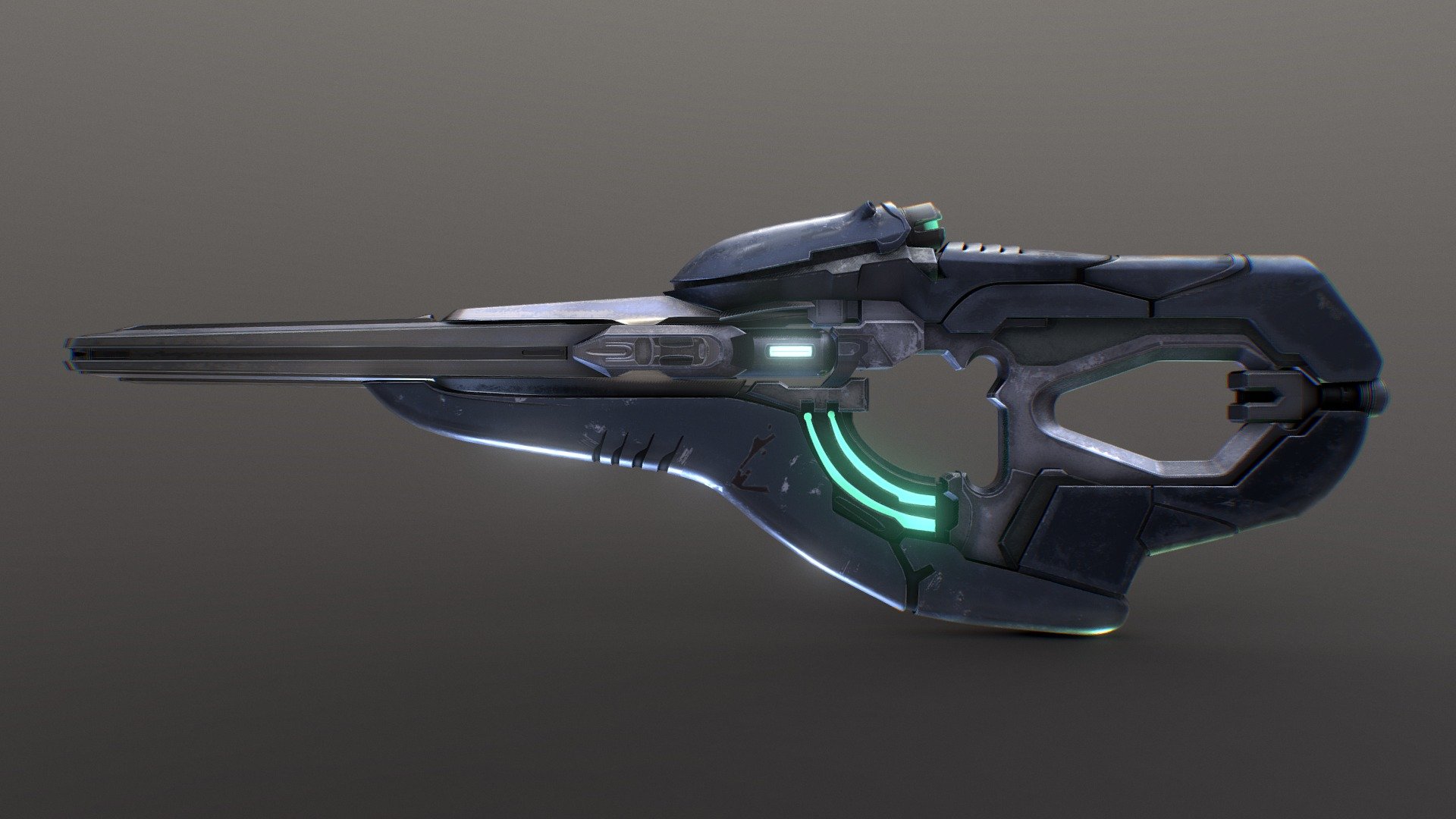 Halo - Carbine Rifle - 3D model by kero777 [c0eb023] - Sketchfab