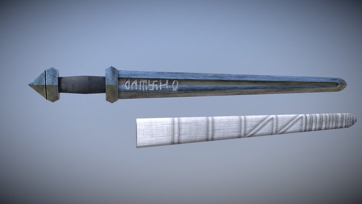 Sæbø /  Thurmuth sword 3D Model