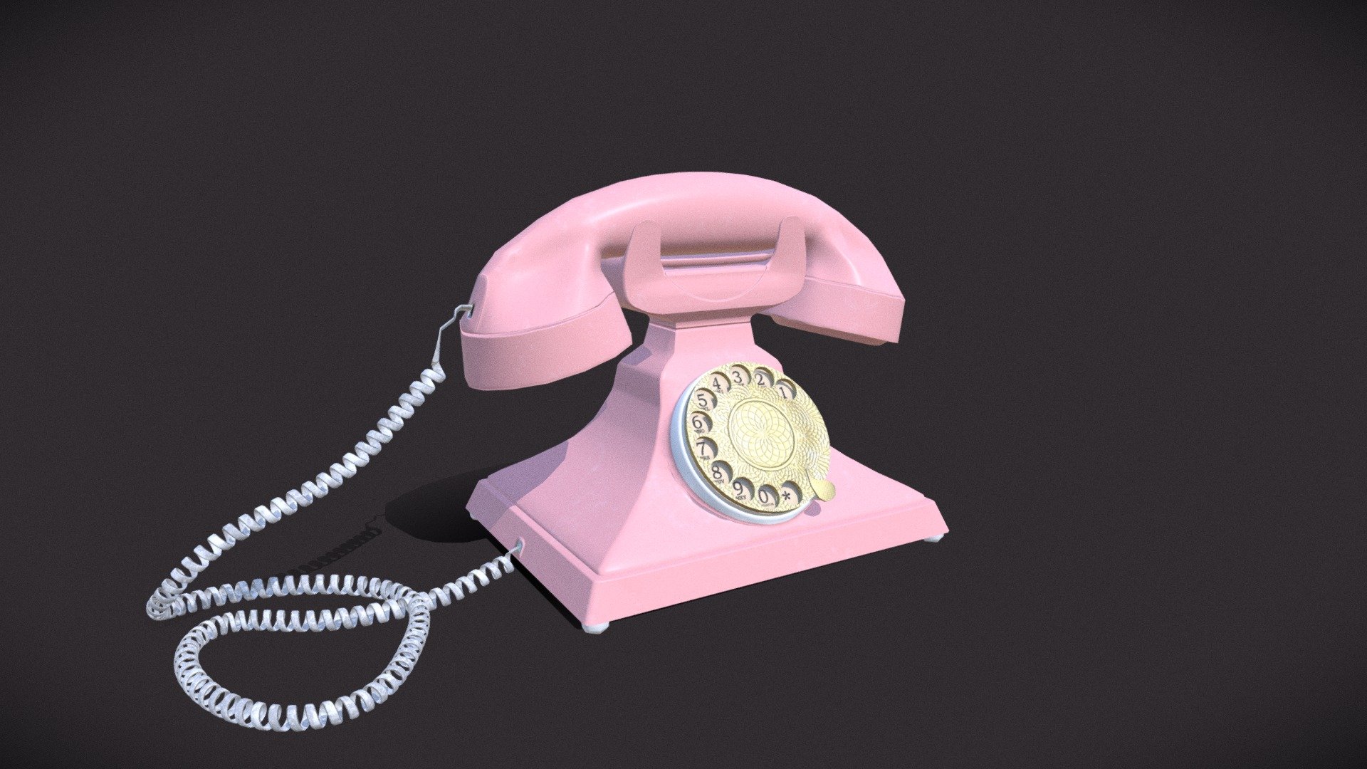 Slightly used telephone