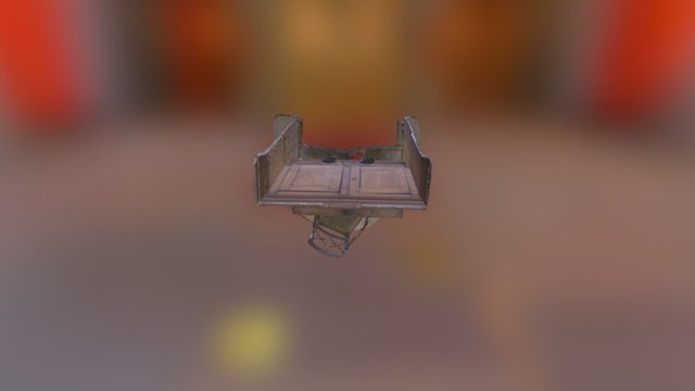 Chair Attempt 2 Rad Geo 3D Model