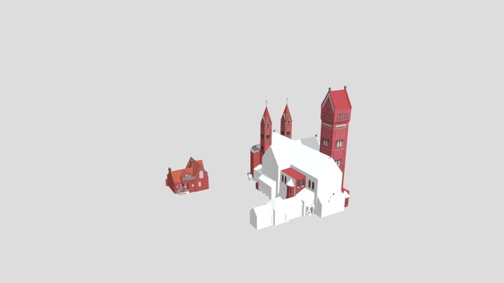 Church-of- Simeon-and- Elena- Minsk 3D Model
