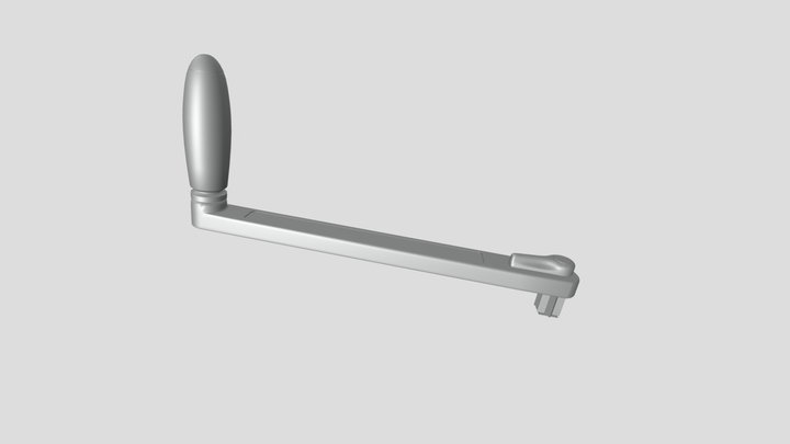 Winch Handle for Yacht / Boat 3D Model