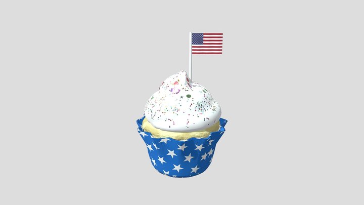 Cupcake 3D Model