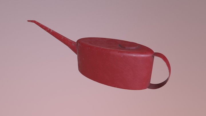 Oil jug 3D Model