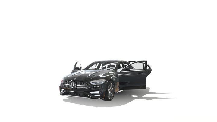 Mercedes- Benz W206 C220 3D Model