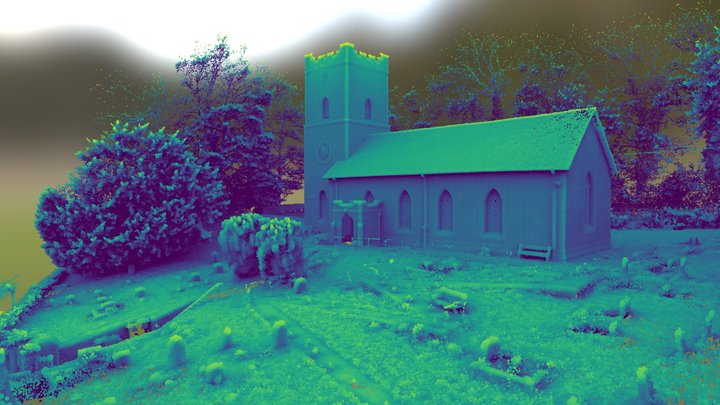 St Johns Church - Mobile LiDAR 3D Model