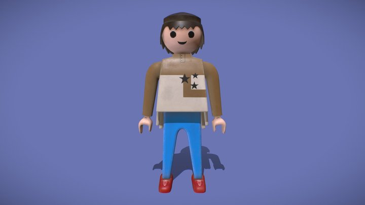 Playmobil Figure 3D Model