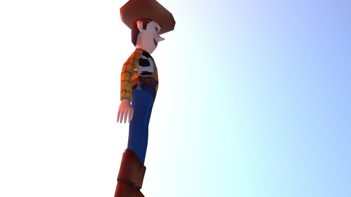 WOODY JACKY 3D Model