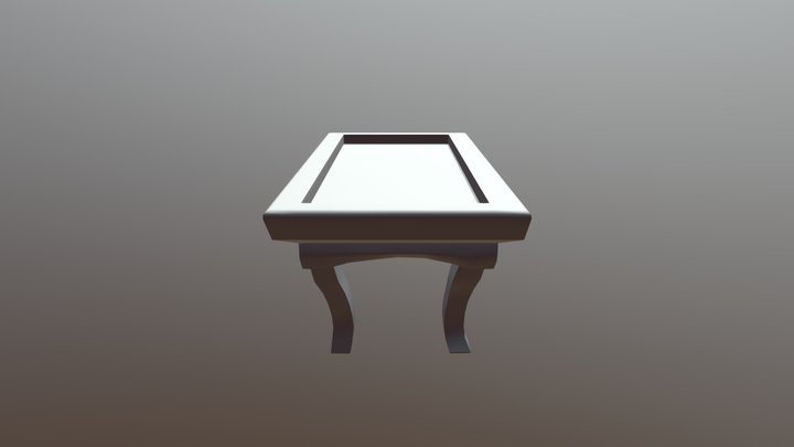 Pool Table 3D Model