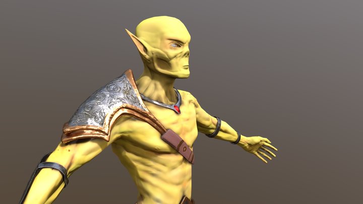 Githyanki  Dungeon & Dragons 3D Model