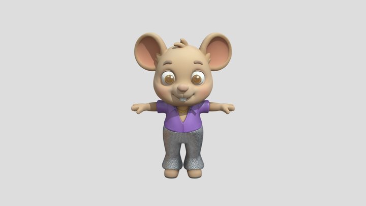 disco    rat 3D Model