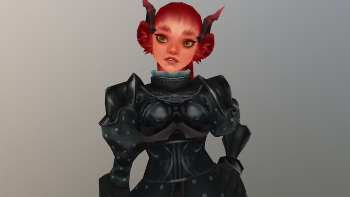 Delilah(original) 3D Model